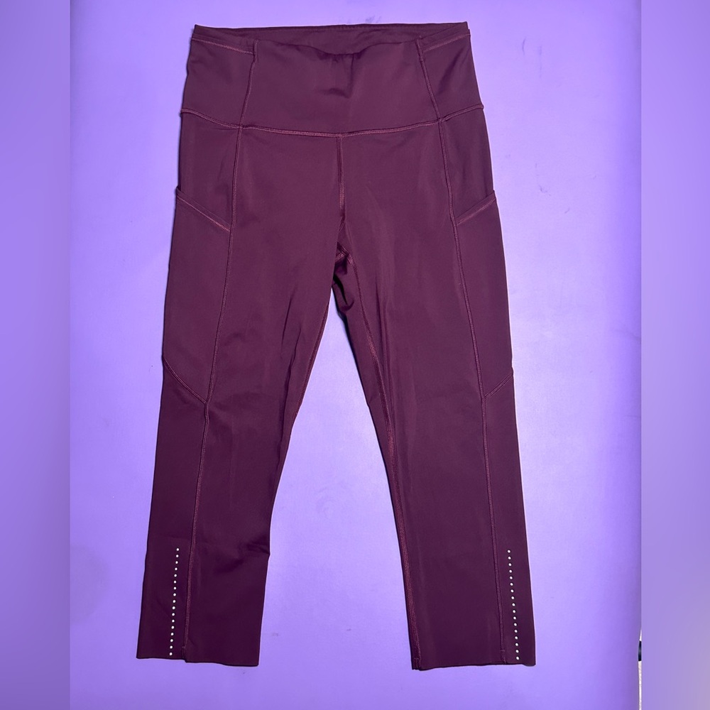 Lululemon fast free crop size 6 leggings